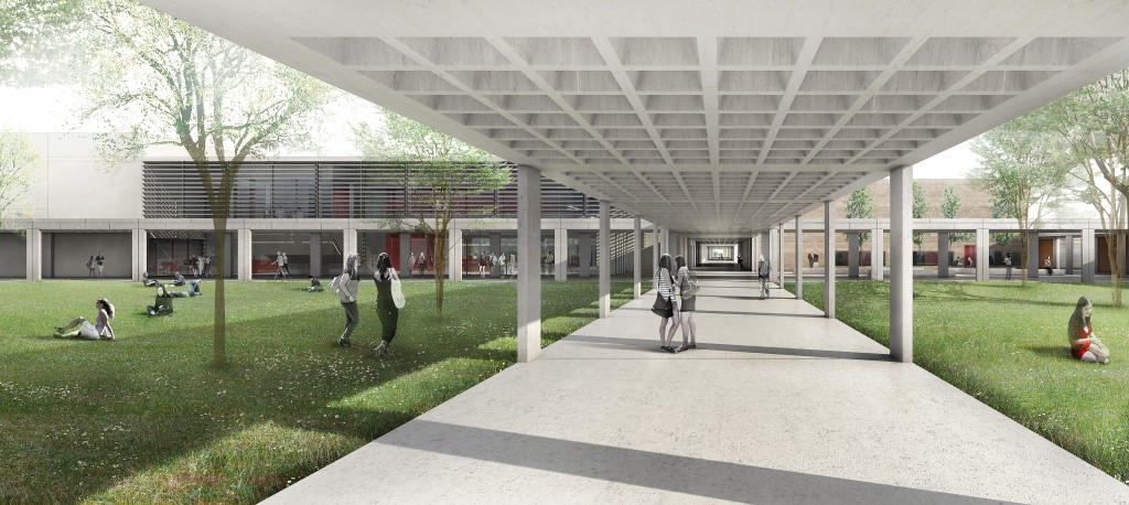 APC architectes – Patrice Chabbert Reconstruction de l'UFR de