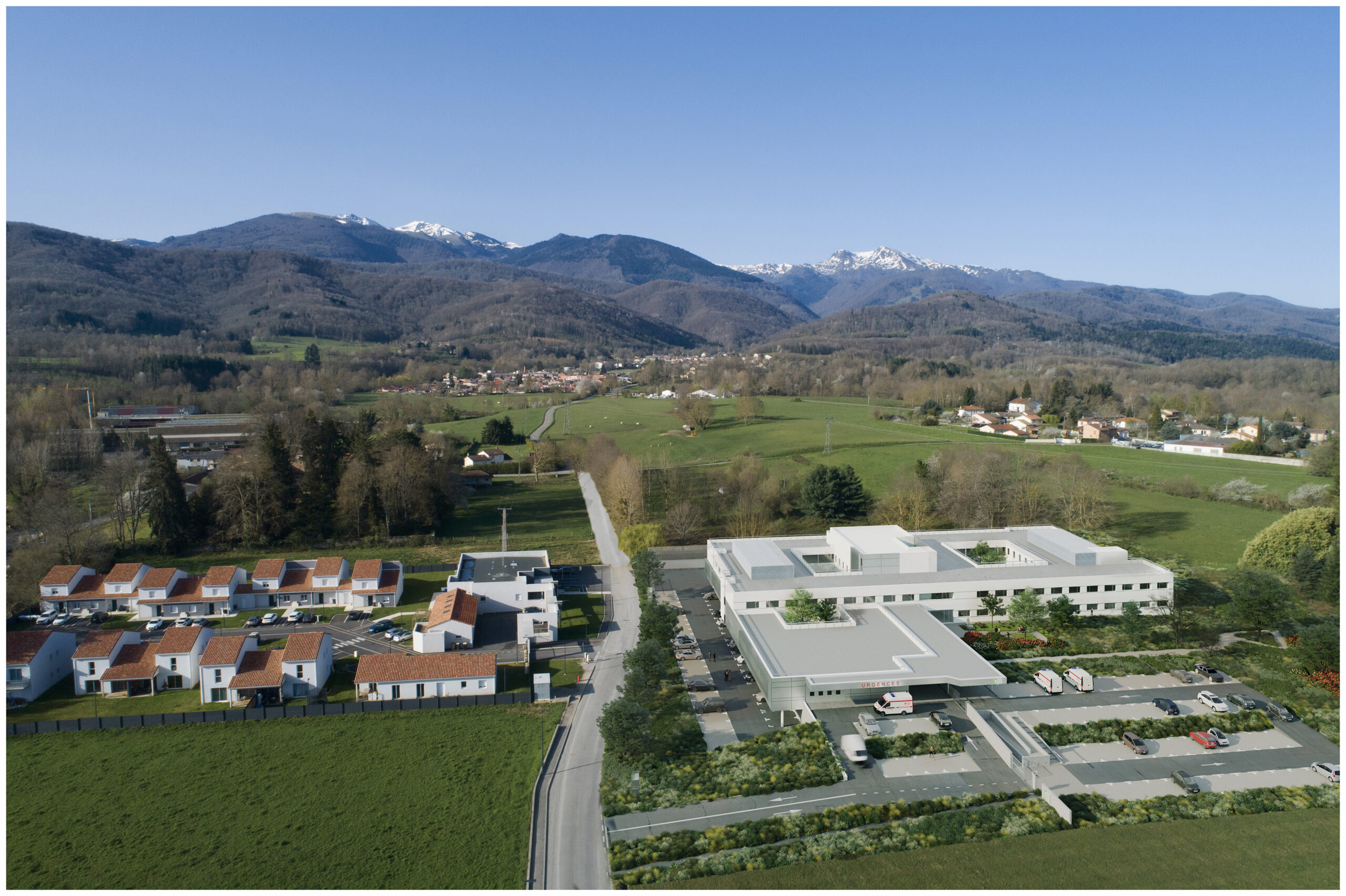 APC architectes Patrice Chabbert Centre Hospitalier des Vallées de l'Ariège